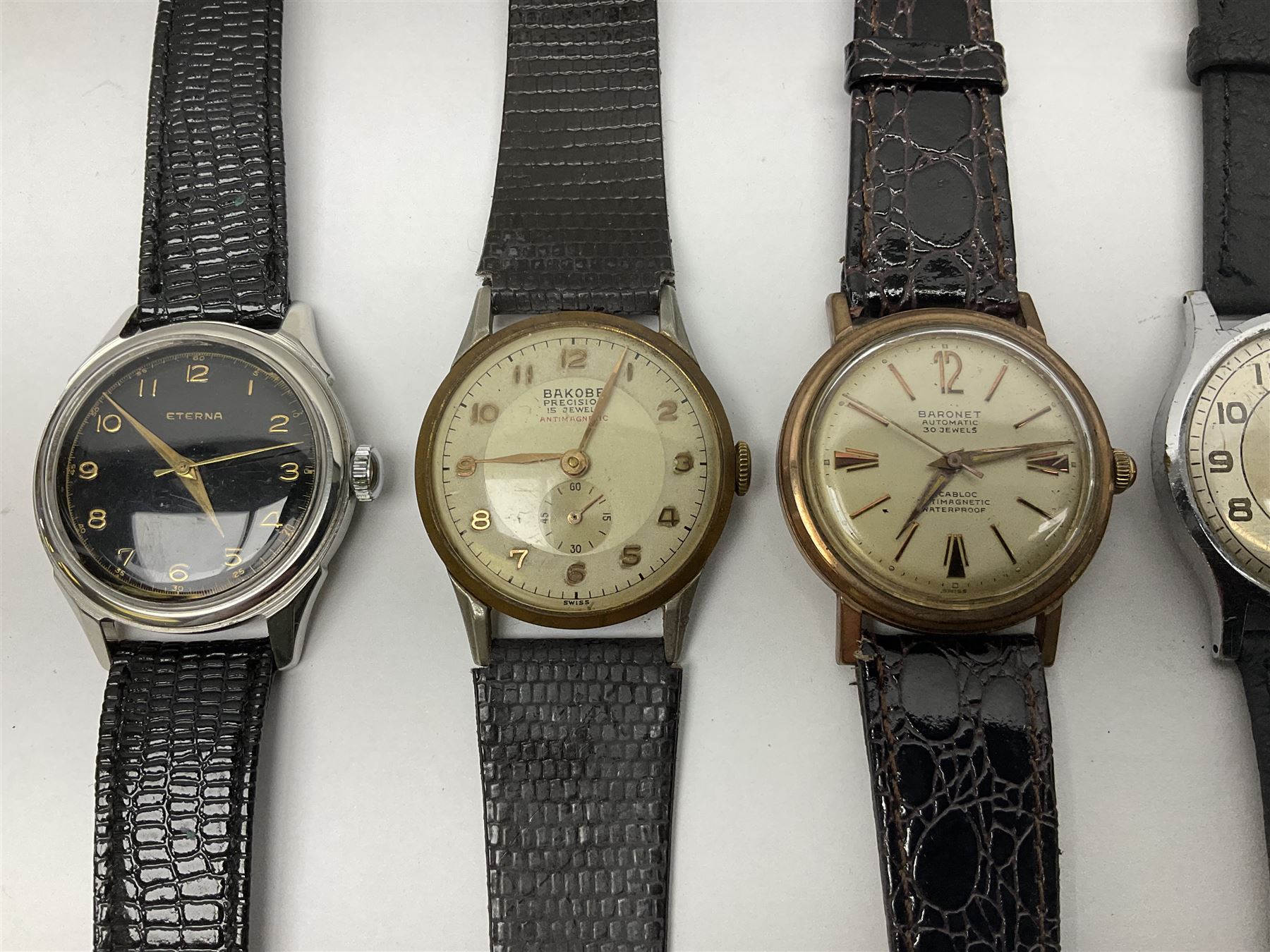 Two automatic wristwatches including Gerrard and Baronet and six manual wind wristwatches including - Image 5 of 10