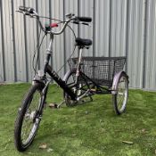 Pashley Tri-1 foldable tricycle with back storage