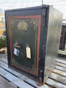 S Withers & Co - Victorian painted cast iron safe