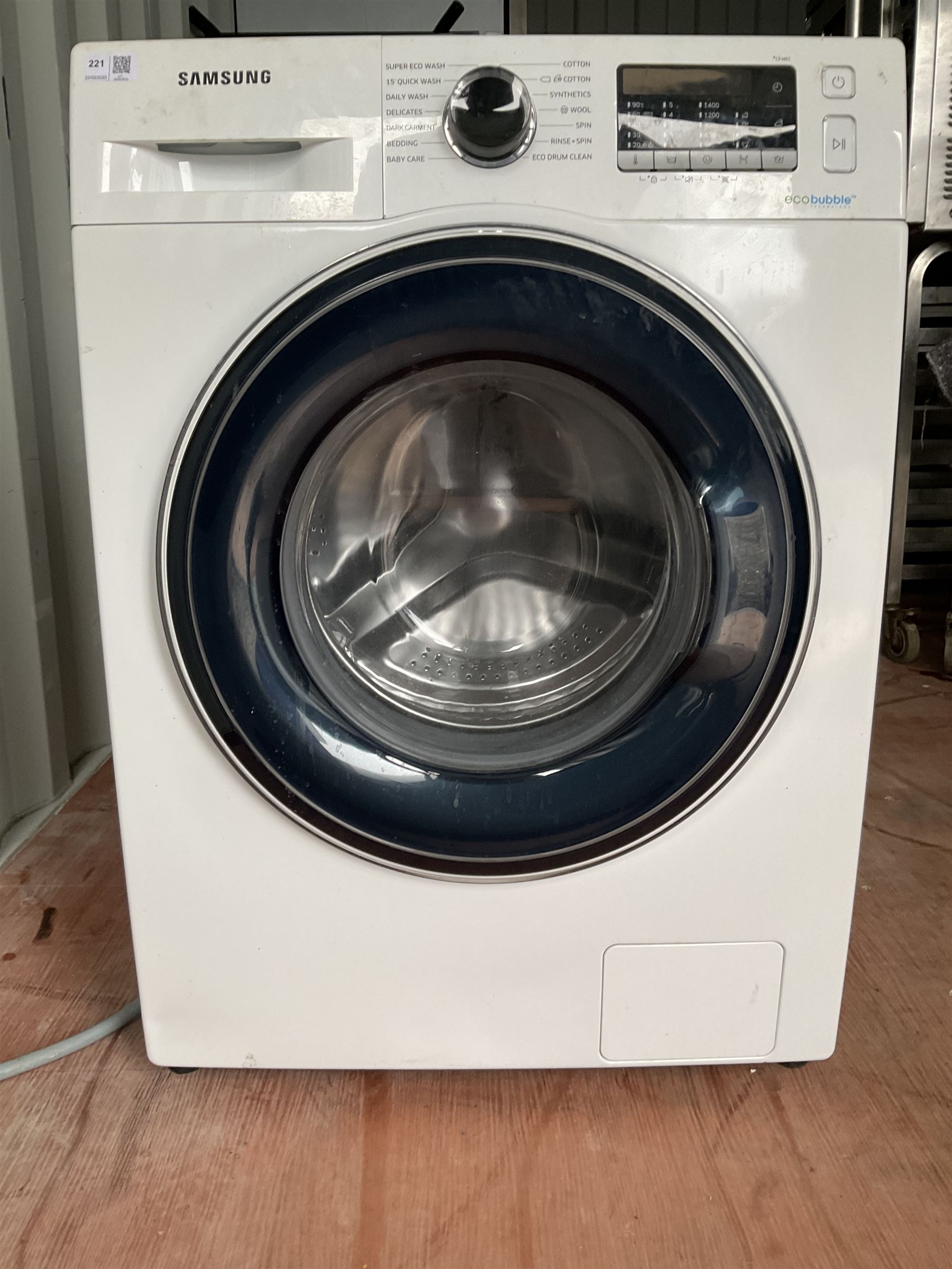 Samsung EcoBubble washing machine