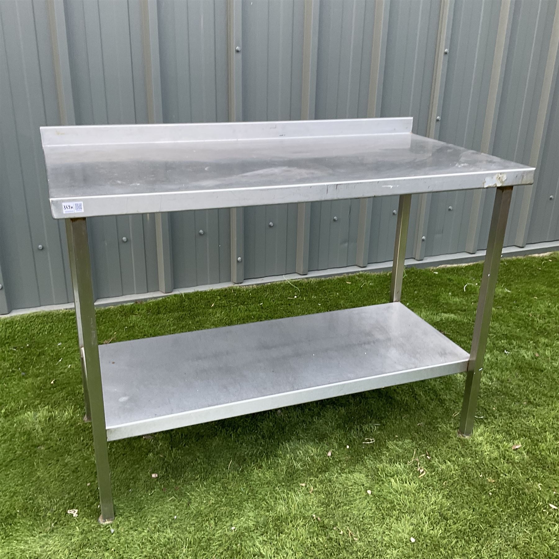 Stainless stainless preparation table single tier - Image 2 of 3