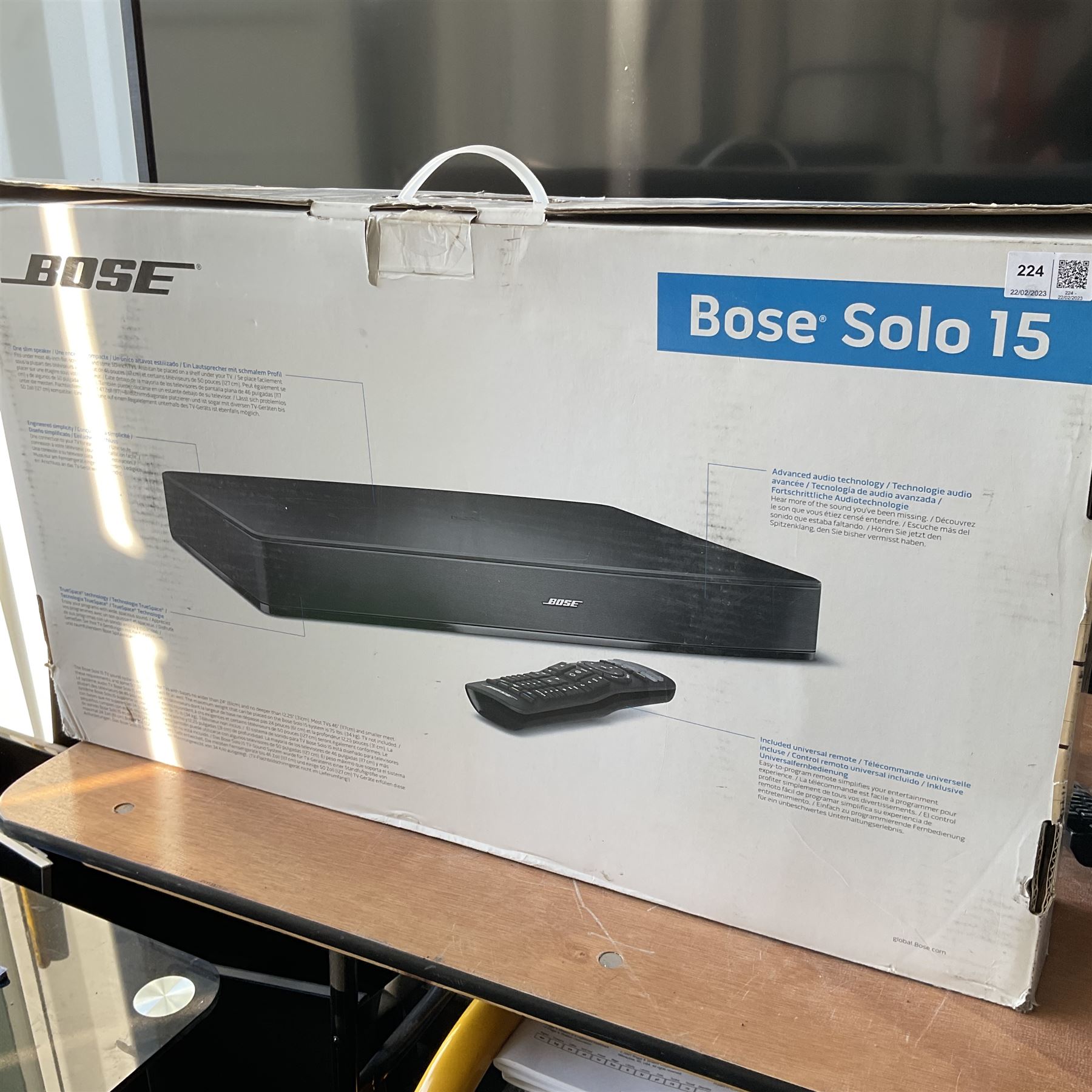 Bose solo 15 TV's sound system - Image 2 of 2