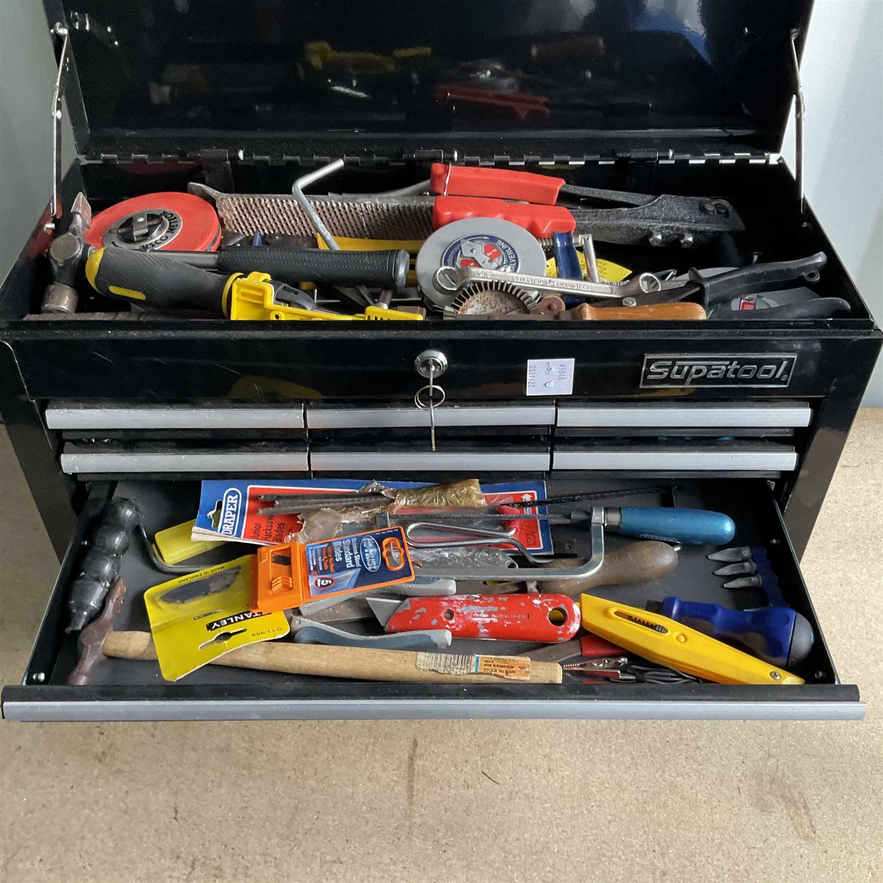 Supatool tool box with various tools - Image 4 of 6