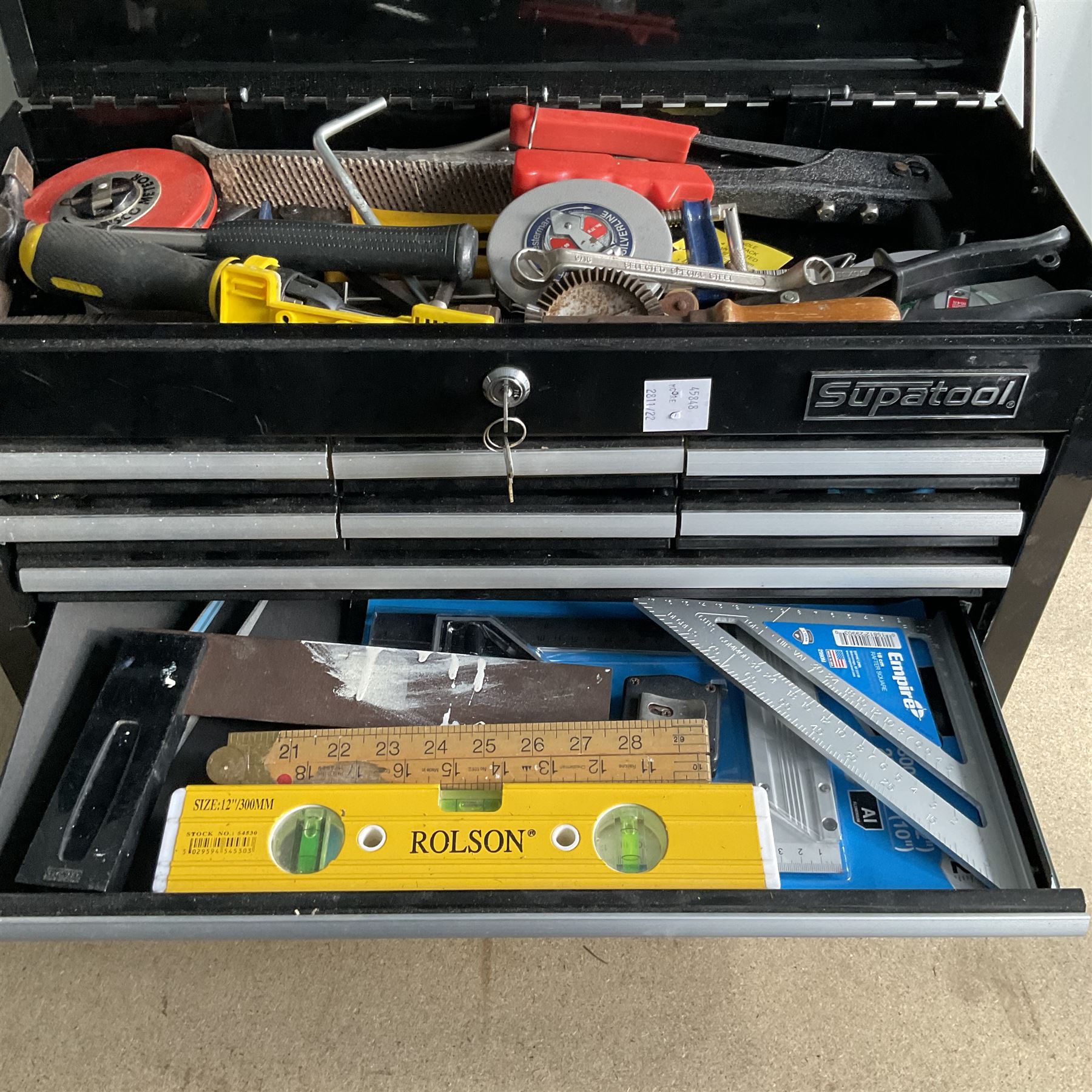 Supatool tool box with various tools - Image 5 of 6