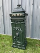 Aluminium classical post/mail box