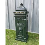 Aluminium classical post/mail box