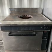 Blue Seal solid top gas cooker