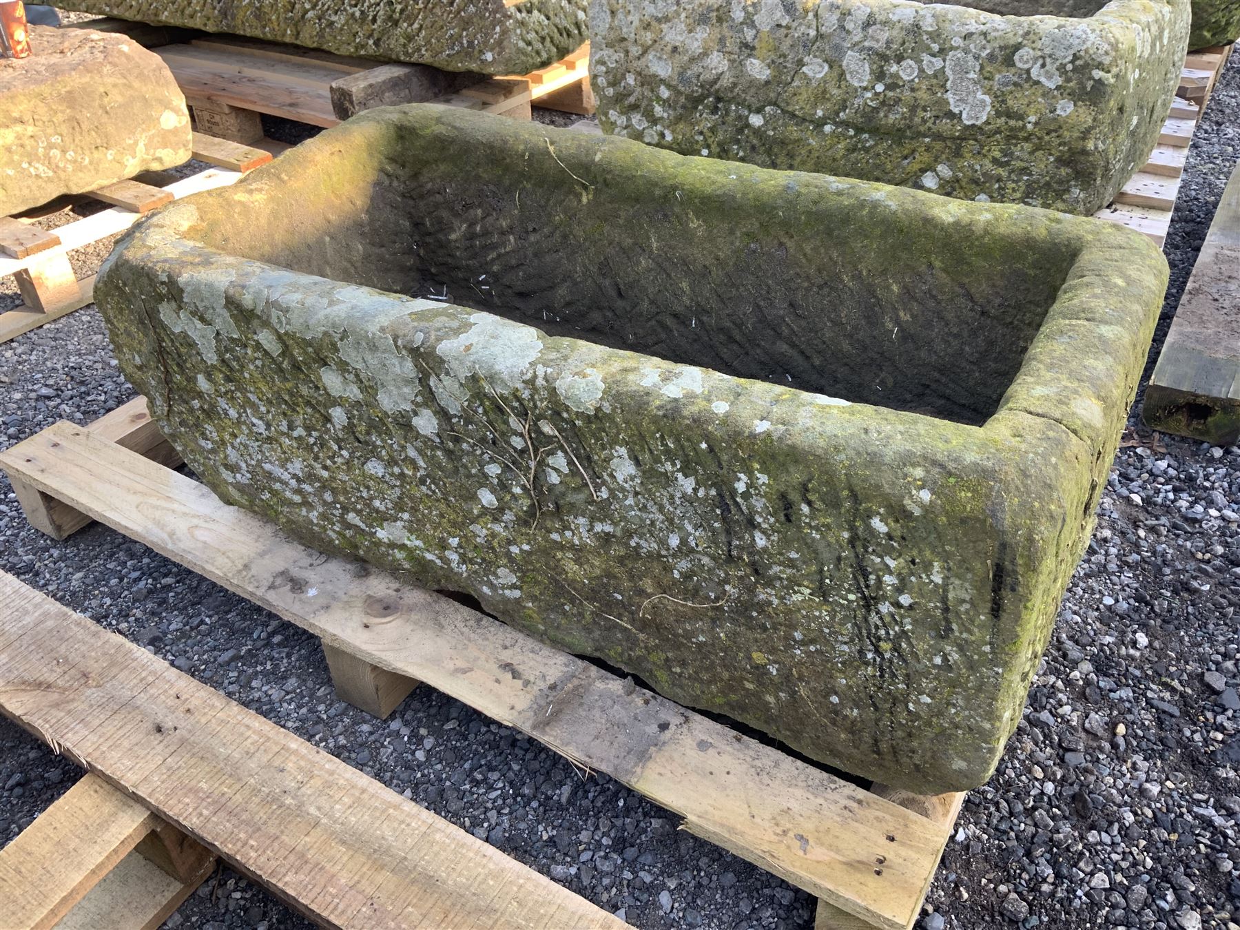 19th century rectangular stone trough - Image 5 of 5