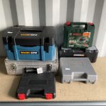 Selection of electrical and other tools such as Bosch multi sander