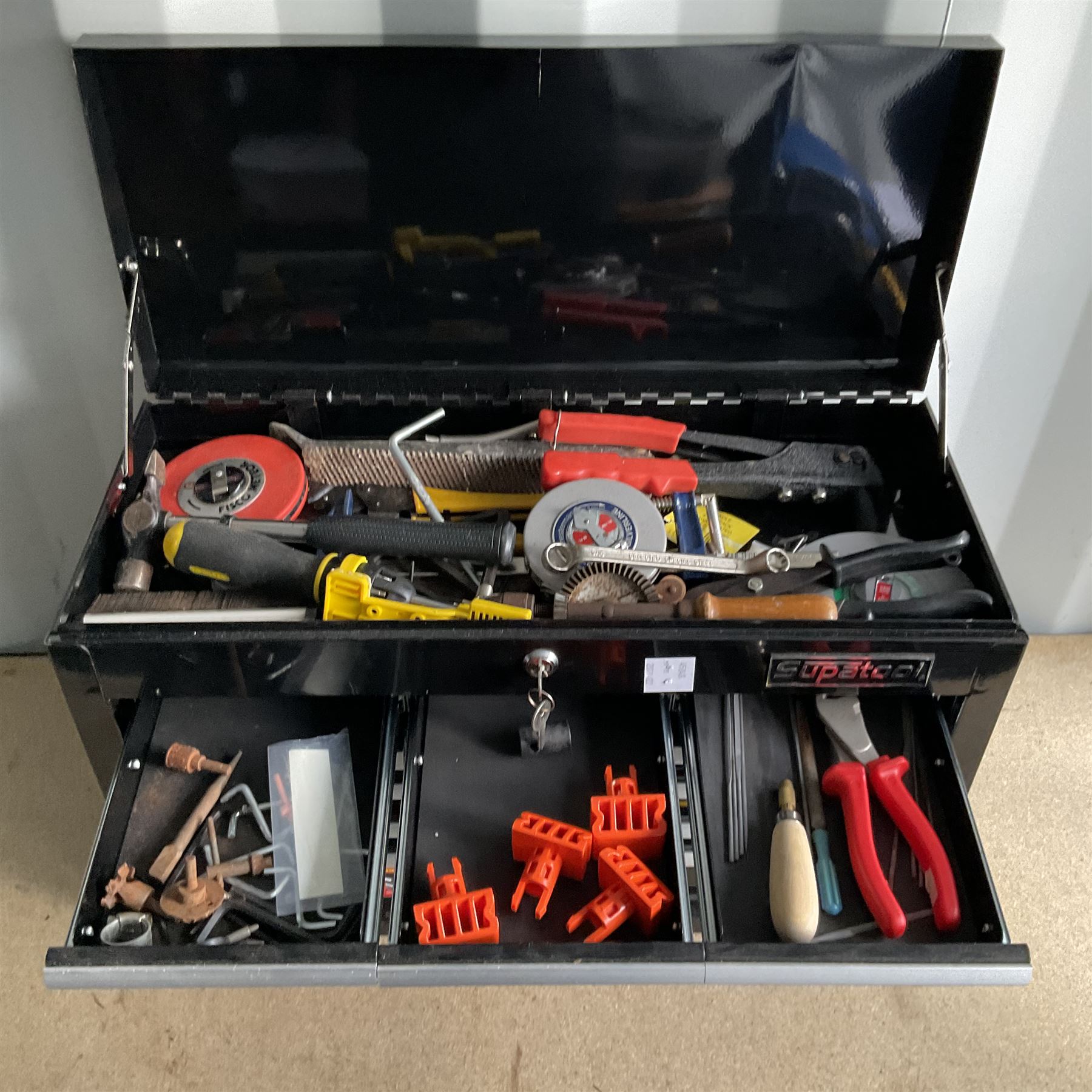 Supatool tool box with various tools - Image 3 of 6