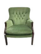 Parker Knoll - hardwood framed armchair