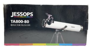 Jessops TA800-80 reflector telescope in box