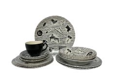 Ridgway Potteries Homemaker pattern tea and dinnerware