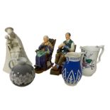 Two Royal Doulton figures comprising The Bachelor HN231 and A Stitch In Time HN2352