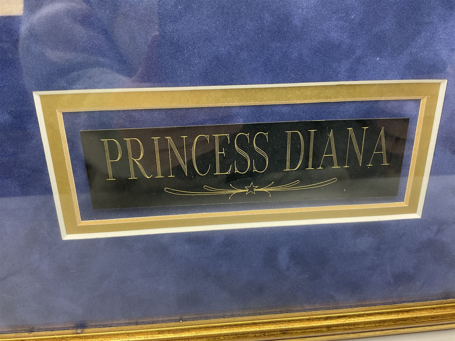 Framed Princess Diana signature by MASQ Memorabilia - Image 4 of 6