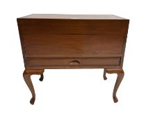 Chinese hardwood sewing or work box