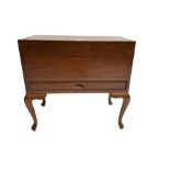 Chinese hardwood sewing or work box