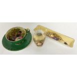 Collection of Aynsley Orchard Gold pattern items
