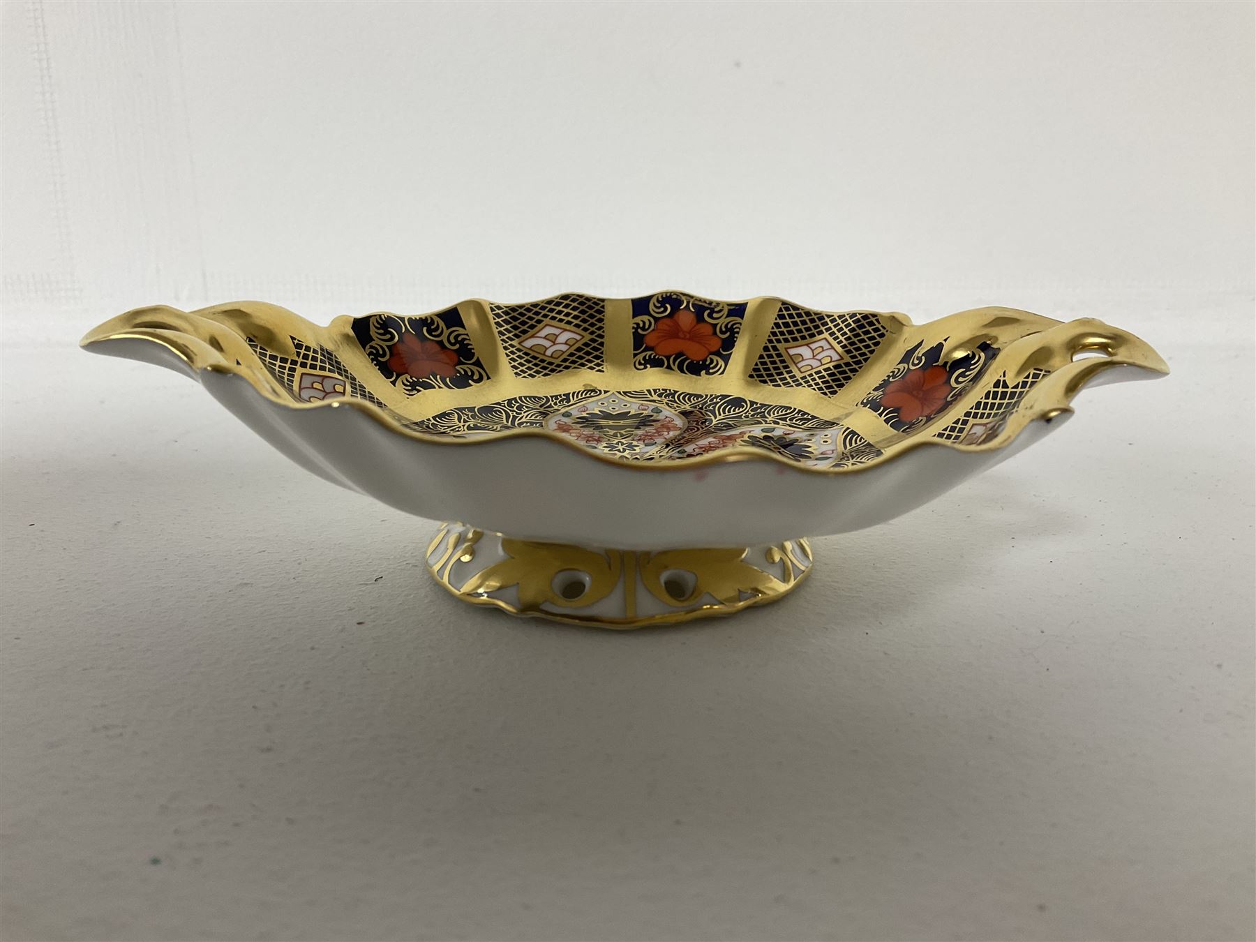 Royal Crown Derby Imari pattern twin-handled footed comport - Image 2 of 3