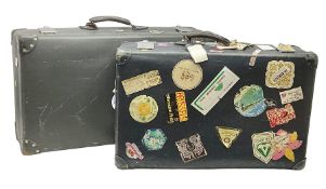 Two globetrotter suitcases