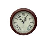 Westminster chime battery driven Radio controlled wall clock