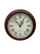 Westminster chime battery driven Radio controlled wall clock