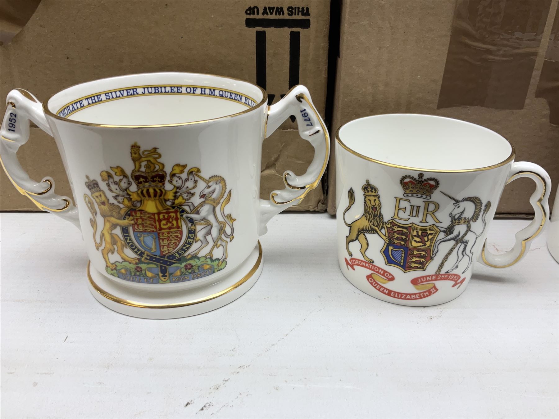 Collection of Victorian and later commemorative mugs - Image 8 of 14