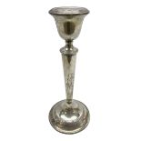 Early 20th century Silver mounted candlestick