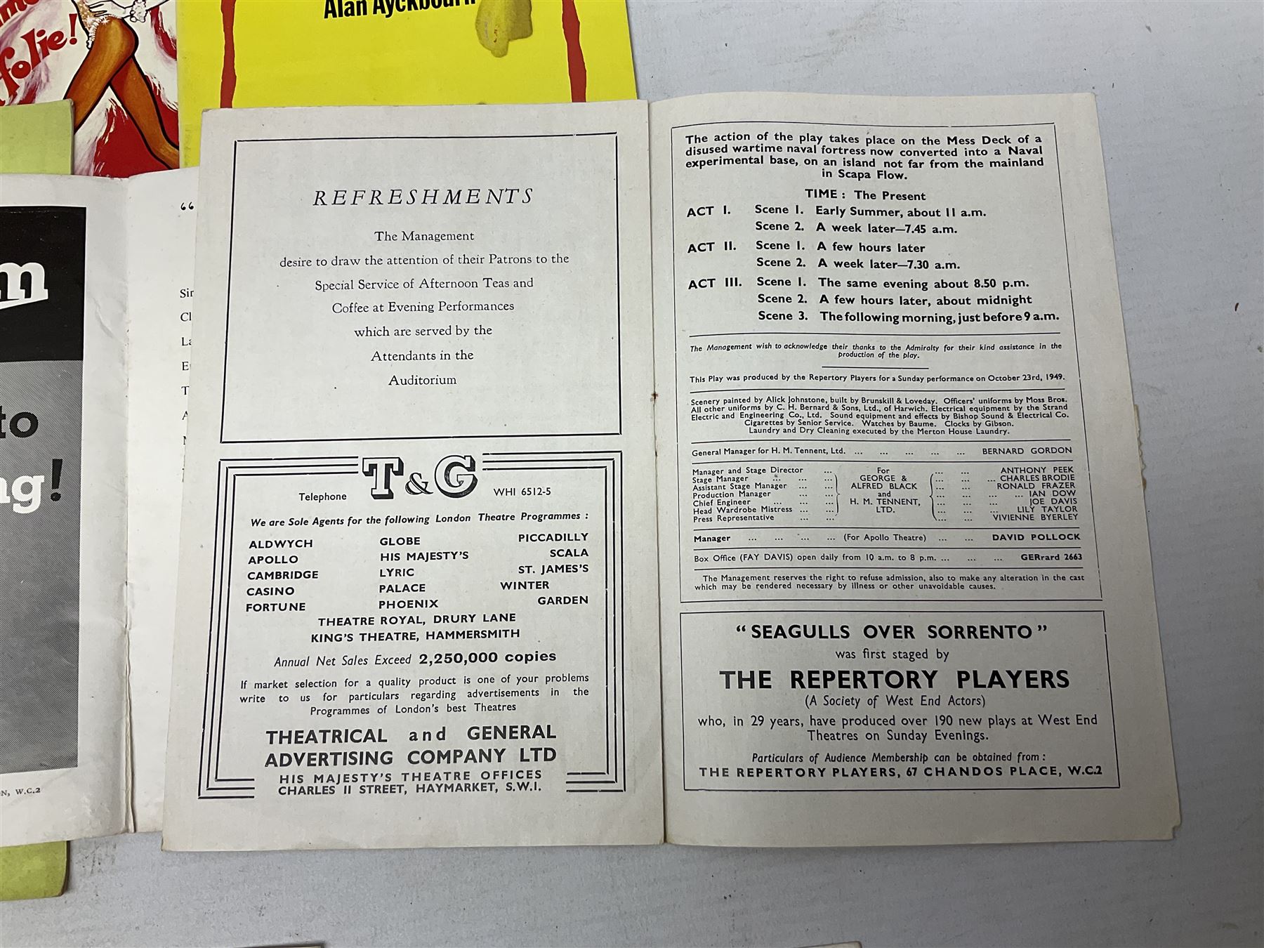 Over thirty theatre programmes 1940s and later including various London theatres - Apollo - Image 11 of 12