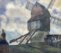 S Price (British 20th century): Windmill