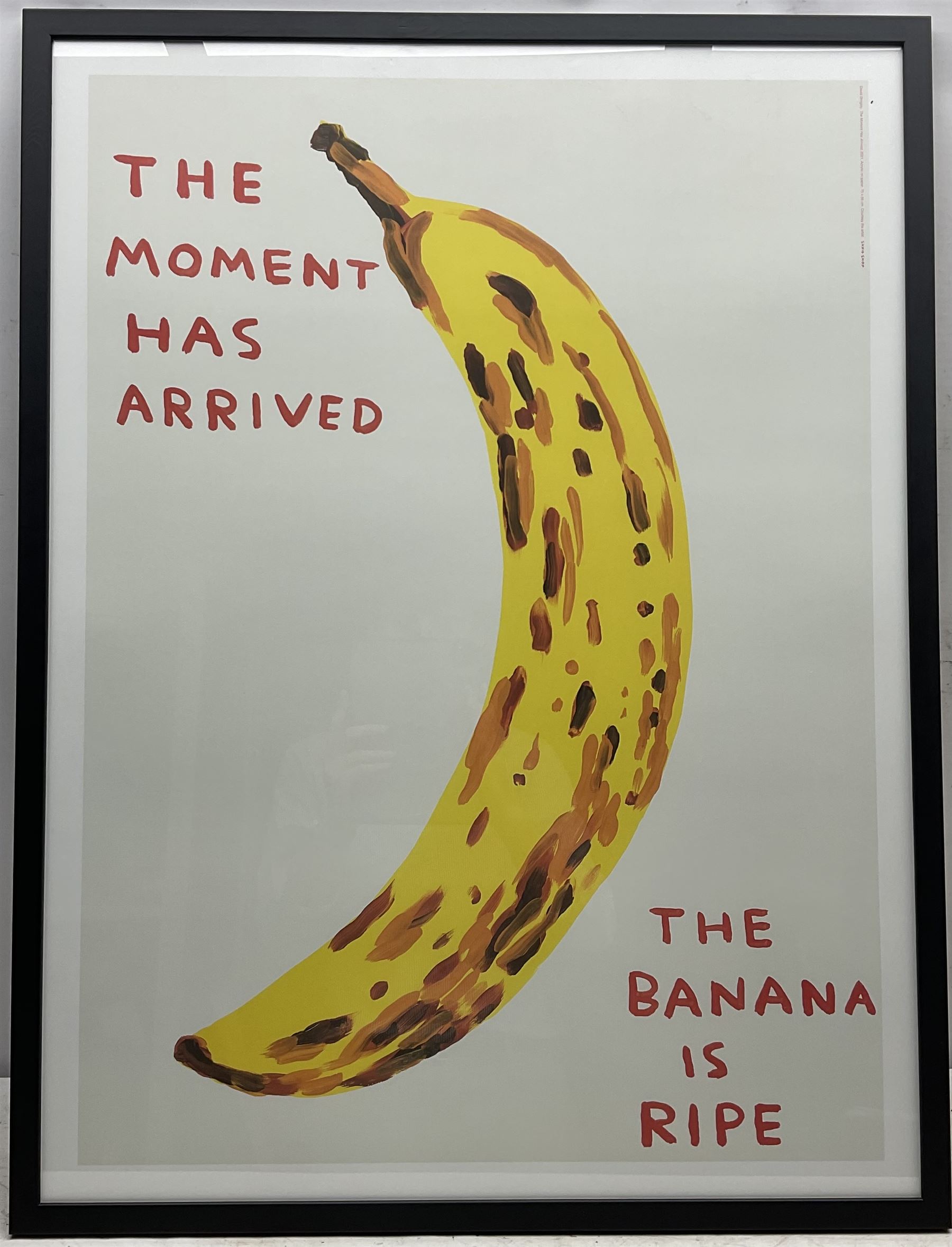 David Shrigley OBE (British 1968-): 'The moment has arrived - The banana is ripe' - Image 2 of 2