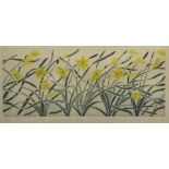 Rory McEwen (Scottish 1932-1982): 'Spring Wind' - Daffodils