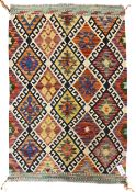 Chobi Kilim multi-colour rug