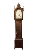 John Sculcoates Branson of Hull - Oak cased 8-day longcase clock c1790