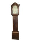 Thomas Huxley of Northiam - 8-day oak cased longcase clock c1790