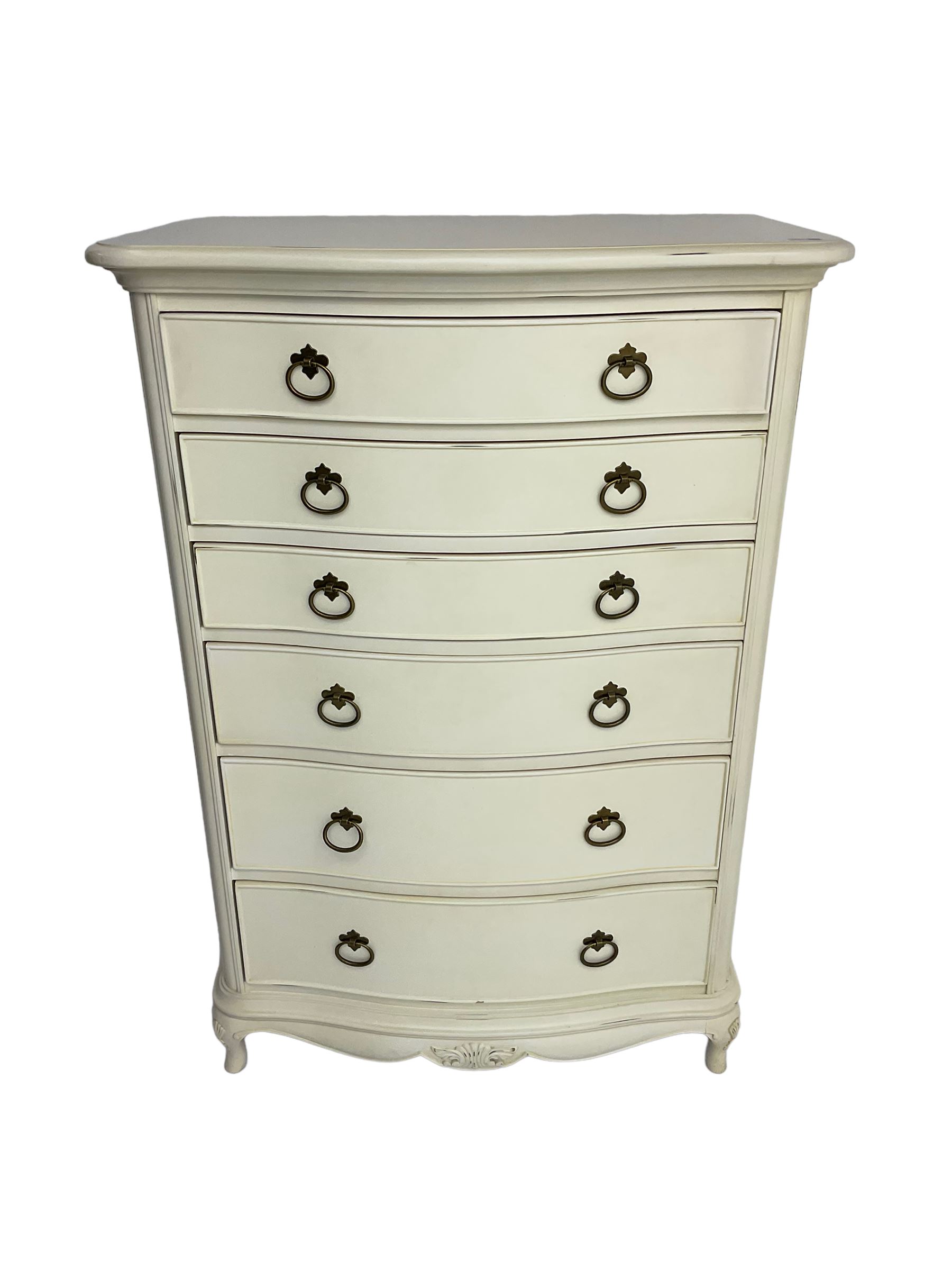 Willis and Gambier - chest fitted with graduating drawers
