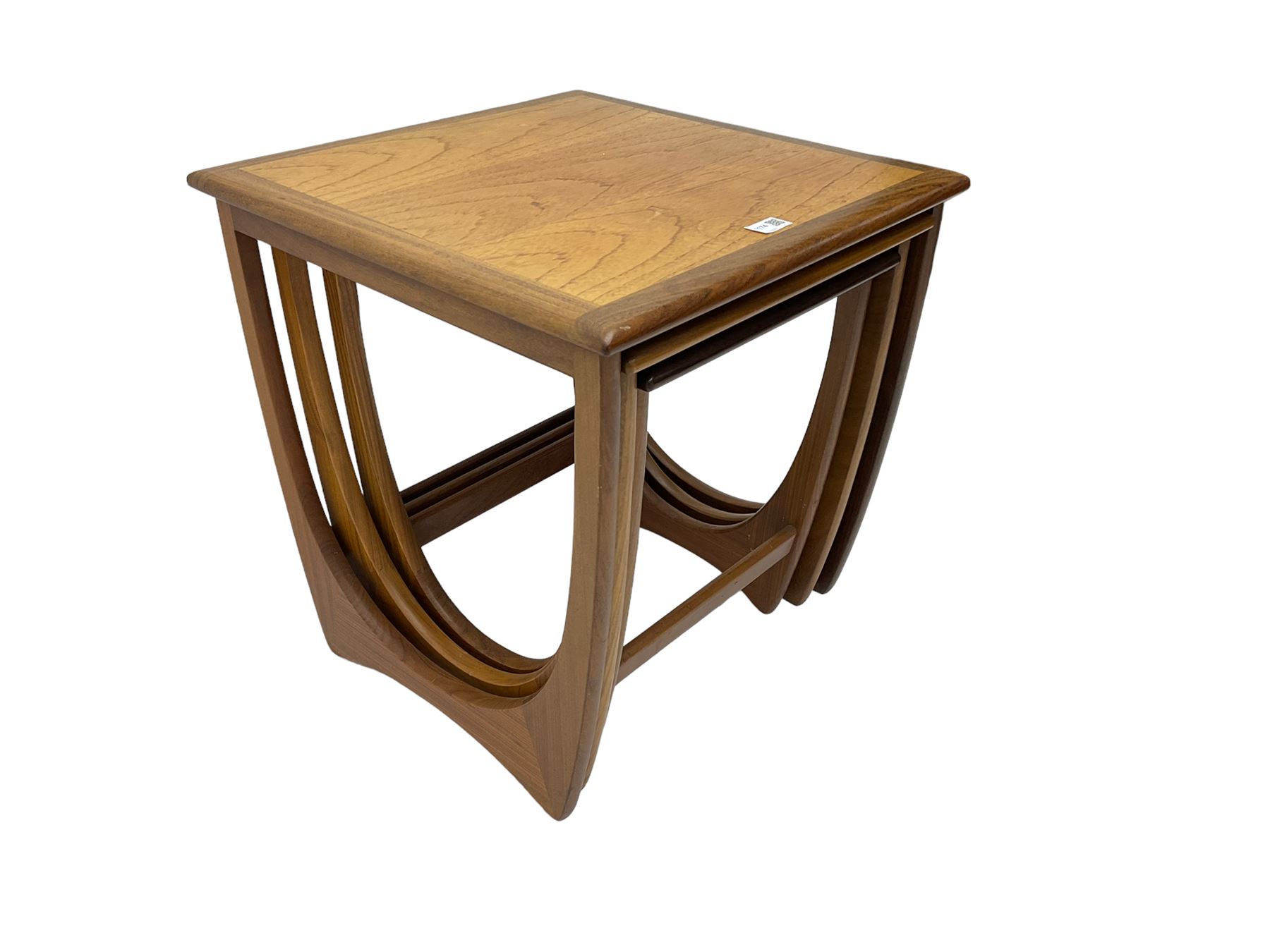 G-Plan - 'Astro' mid-20th century teak nest of three tables - Image 4 of 6