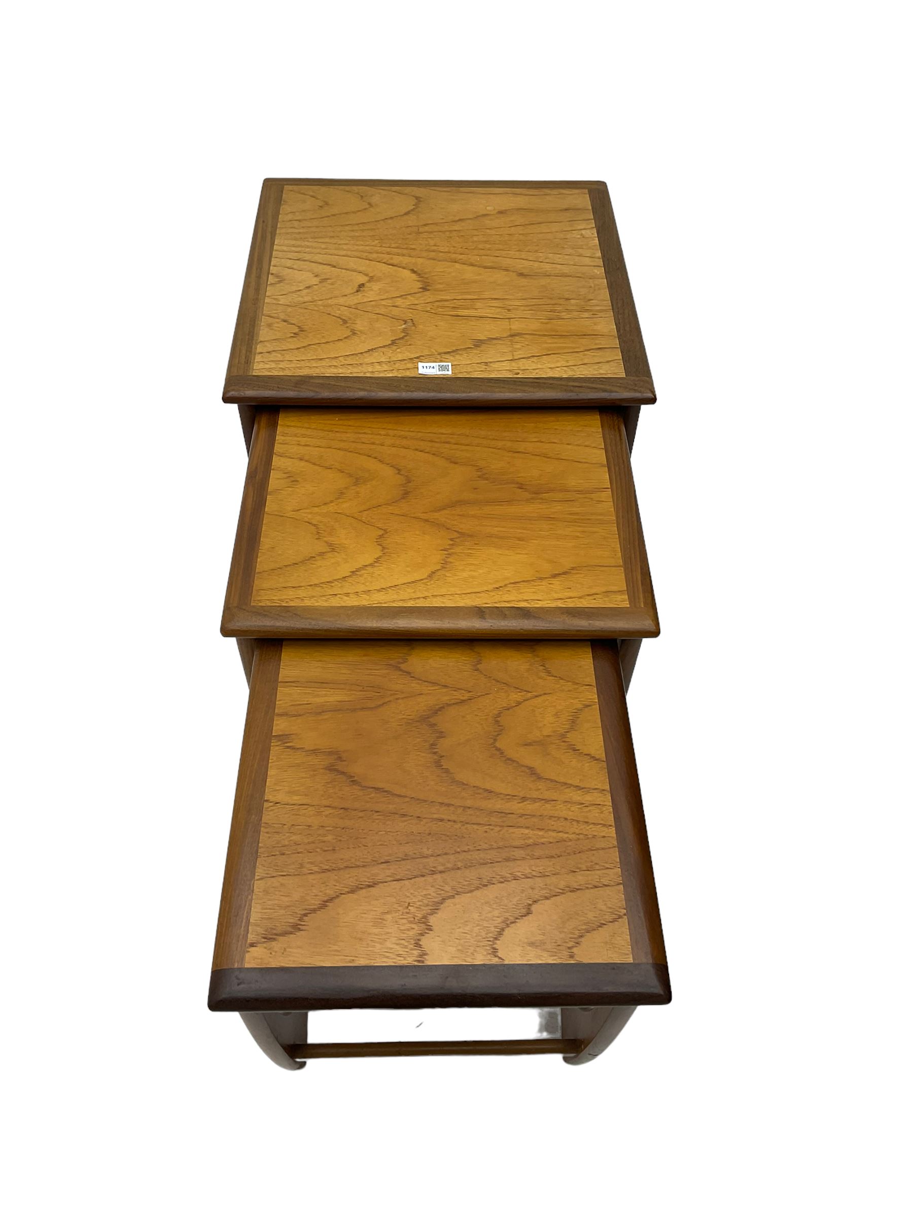 G-Plan - 'Astro' mid-20th century teak nest of three tables - Image 5 of 6