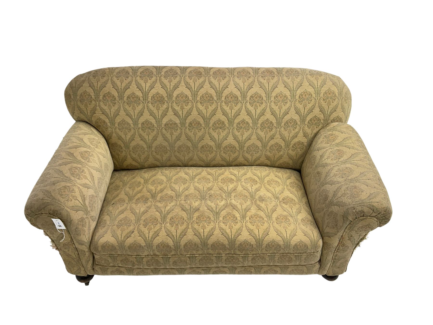Early 20th century two seat sofa - Image 6 of 7