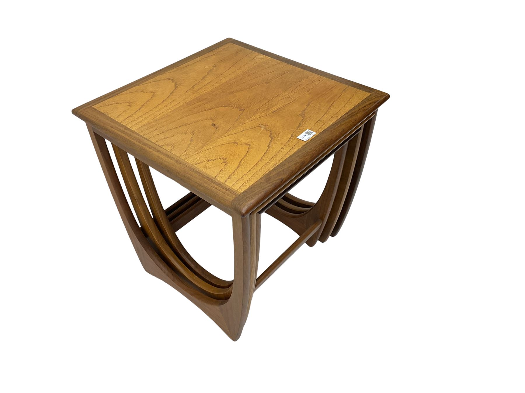 G-Plan - 'Astro' mid-20th century teak nest of three tables - Image 6 of 6