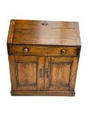 19th century waxed pine bureau