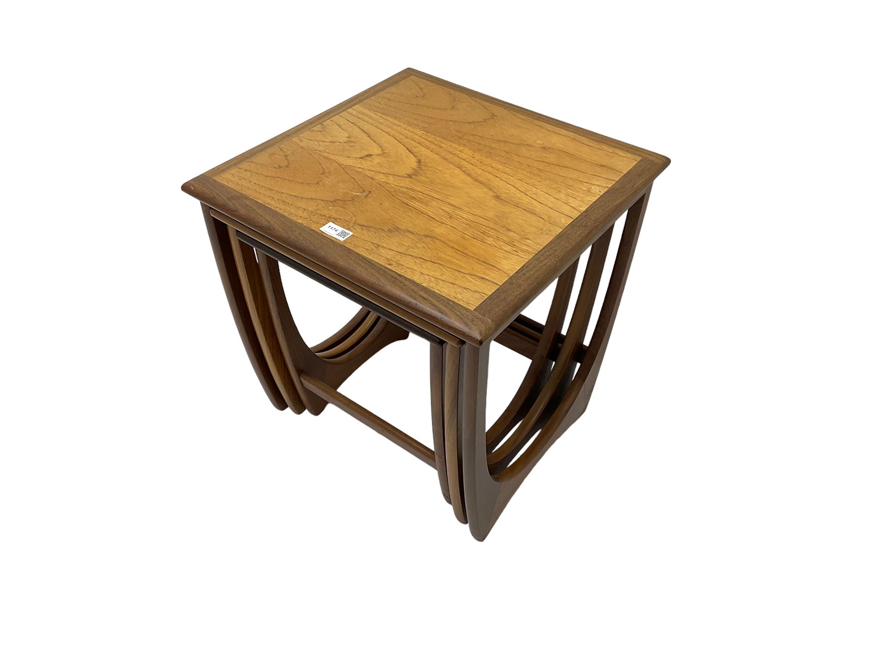 G-Plan - 'Astro' mid-20th century teak nest of three tables - Image 3 of 6