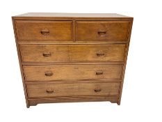 Chinese hardwood straight-front chest