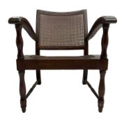 Mahogany armchair