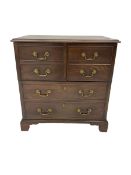 George III mahogany commode chest