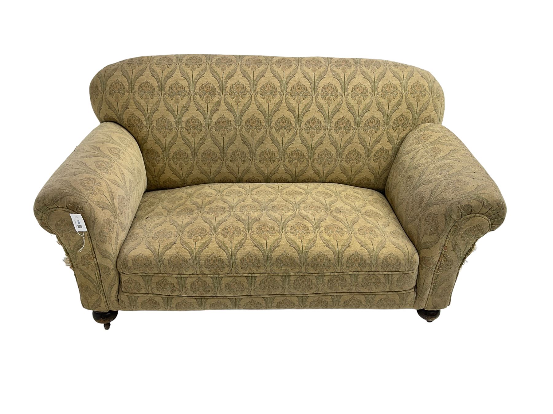 Early 20th century two seat sofa - Image 7 of 7