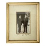 Albert (later George VI) and Edward (later Edward VIII) - postcard size full length photograph of th