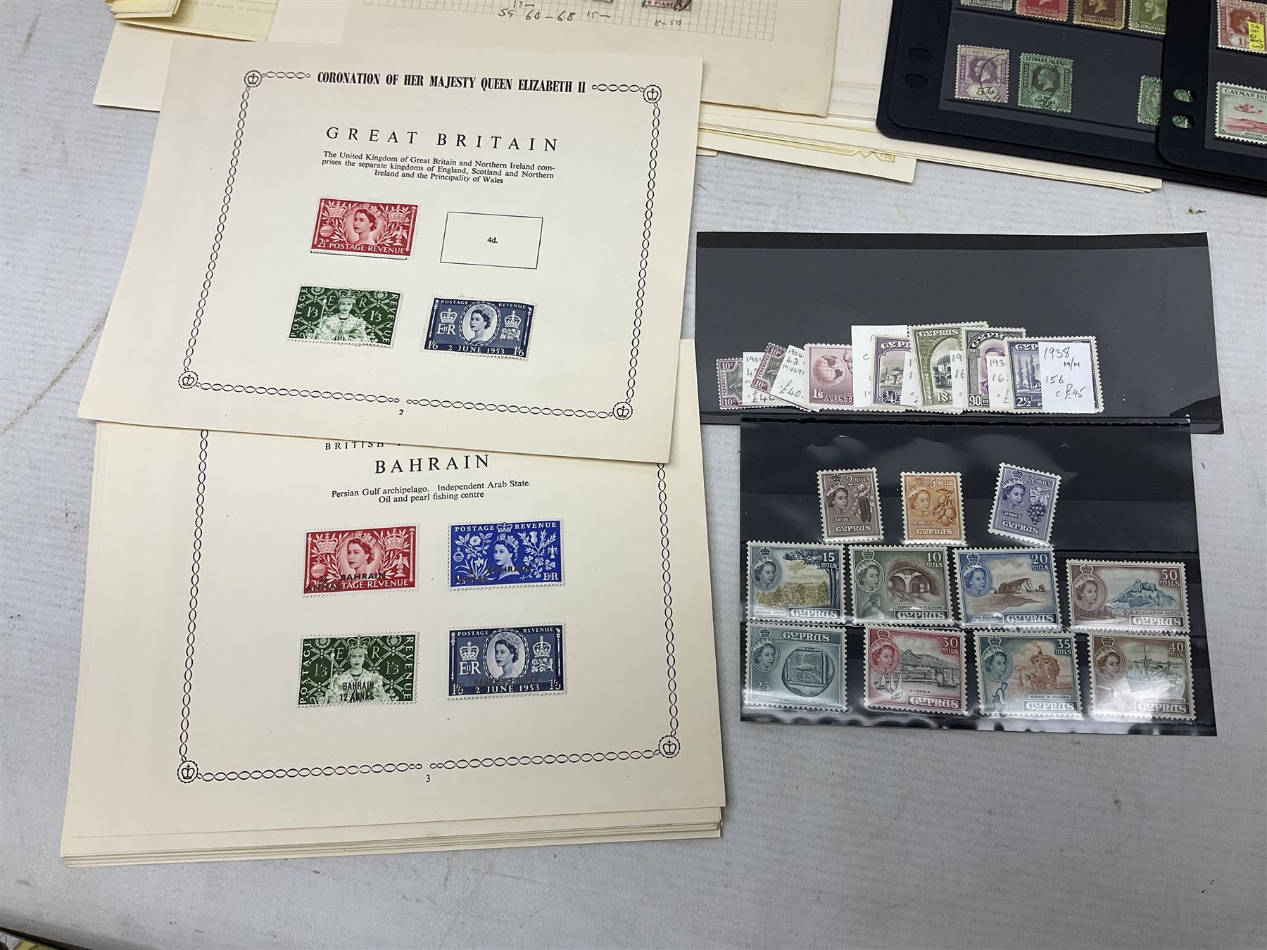 Stamps including various Queen Elizabeth II mint Coronation issues - Image 4 of 6