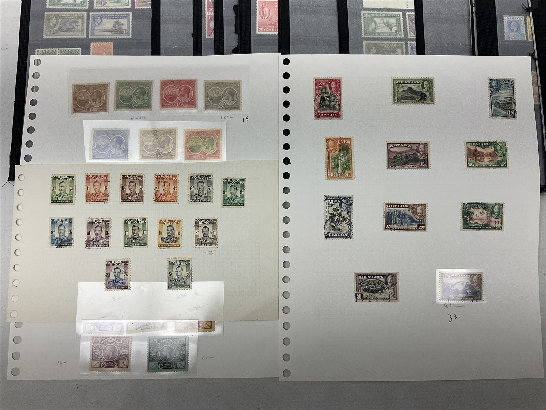 Stamps including Leeward Islands - Image 8 of 23