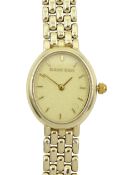 Bueche Girod 9ct gold ladies quartz wristwatch